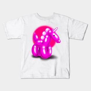 Balloon Unicorn Kids T-Shirt